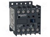 Contactor Schneider Electric TeSys K 3 poli 9A 48V DC NO x3 cu contacte auxiliare NC