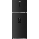 Frigider cu doua usi Heinner HF-HM413NFDXWDE++, 413 l, H 178 cm, Clasa E, Dark Inox
