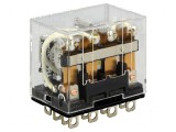 Releu electromagnetic 4PDT cu bobină de 24VDC - 10A