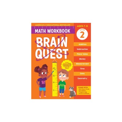 Brain Quest Math Workbook: 2nd Grade foto