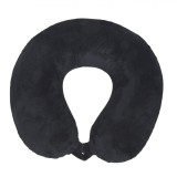 Perna De Călătorie, Memory Foam, Anatomică, Culoare Neagră, Mărime 30x30cm, Oem