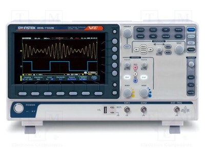 Osciloscop digital GW INSTEK 100MHz 1Gsps 10Mpts LCD 7&amp;quot; foto