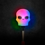 Lampa Halloween cu LED - model Craniu pe arc - cu baterie