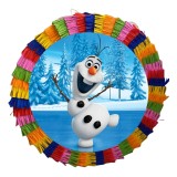 Pinata pentru petreceri, 35 cm, multicolora, model Olaf, umplutura inclusa