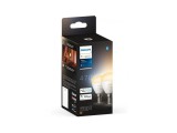 2 Becuri LED inteligente Philips Hue P45, Bluetooth, E14, 5.1W,