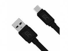 Cablu plat GCmatte USB-C 25 cm cu incarcare rapida foto