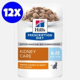 Cumpara ieftin Hill's Prescription Diet Feline K/D Early Stage Pui Hrana Umda Terapeutica Pisici 1 Plic 85g