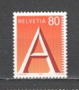 Elvetia.1993 A-Post DH.188, Nestampilat