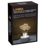 Lampa de veghe, LED, 3D, USB, Model &quot;LOVE&quot;, 9.5 x 11.2 x 16.5 cm