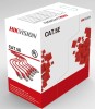 Cablu U/UTP cat. 5E Hikvision, DS-1LN5E-S, 24AWG, material cupru integral,