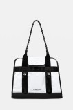 The North Face geantă Base Camp Tote culoarea alb, NF0A8C02LA91