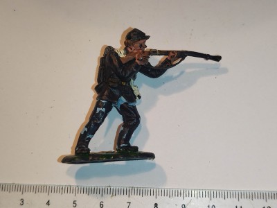bnk jc Britains Herald American Civil war - soldat nordist cu pusca foto