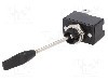 Intrerupator basculant, 2 pozitii, mod comutare OFF-(ON), SPST, SCI - R13-96G-01-HWR foto