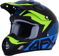 Casca Cross/ATV AFX FX-17 Albastru- Verde M Cod Produs: MX_NEW 01106500PE foto