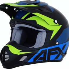 Casca Cross/ATV AFX FX-17 Albastru- Verde XL Cod Produs: MX_NEW 01106502PE