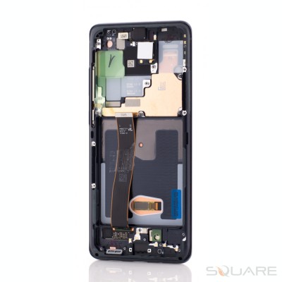 LCD OEM Samsung S20 Ultra, G988F, S20 Ultra 5G, G988B, Cosmic Black, Service Pack OEM foto