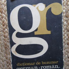 Alexandru Roman - Dictionar de buzunar german - roman (1967)