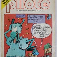 PILOTE , MENSUEL , REVISTA CU BENZI DESENATE , TEXT IN LB. FRANCEZA , NR. 35 ,AVRIL ,1977