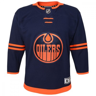 Edmonton Oilers tricou de hochei pentru copii Premier Alternate - S/M foto