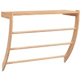 Cumpara ieftin Suport de prosoape, 60x25,5x49 cm, lemn masiv de nuc