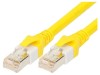 Patch Cord Ethernet Galben 0,7m Cat 5e LSZH
