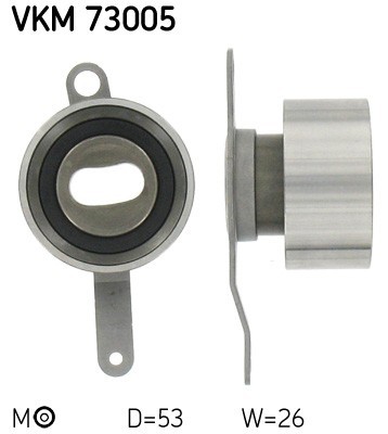 SKF VKM 73005 rola intinzator curea distributie foto