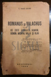T. HAGI - GOGU - ROMANUS si VALACHUS sau ce este Romanus, Roman, Roman, Aroman, valah si Vlah, 1939