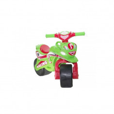 Motocicleta fara pedale Racing MyKids, 67 x 51 cm, plastic, maxim 25 kg, 36 luni+, Verde/Rosu foto