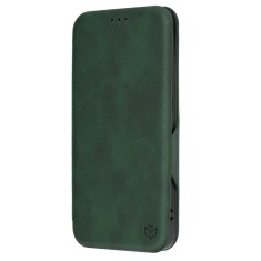 Husa tip carte pentru samsung galaxy s24 plus, techsuit, inchidere magnetica, green foto