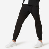 Pantalon de trening Slim 500 Fitness Negru Bărbați, Domyos