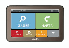 Sistem Navigatie GPS Auto Mio Spirit 7500 5.0 Fara Harta foto