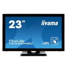 Monitor Second Hand, IIYAMA PROLITE T2336MSC-B2, LED, Diagonala 23 inch, Touchscreen, Stand Nou Universal, Stare foarte buna foto