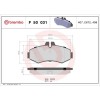 Placute frana Mercedes V-Class (638/2) 02.96-07.03, Vito Box (W638) 03.97-07.03, Vito Bus (W638) 02.96-07.03, Fata, BREMBO