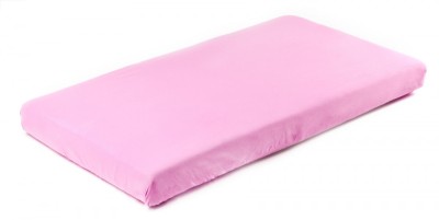 Cearsaf de bumbac jersey cu elastic Sensillo 140x70 cm Roz foto