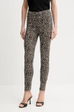 Morgan jeans PEVAM femei, culoarea bej, PEVAM