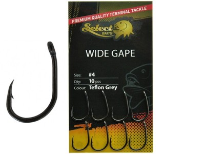 Carlige Select Baits Wide Gape Hooks Nr.4 foto