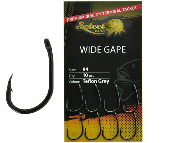 Carlige Select Baits Wide Gape Hooks Nr.4