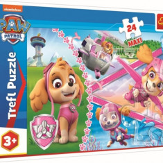 Puzzle carton Paw Patrol-Heroic Skye,24 piese,+3 ani