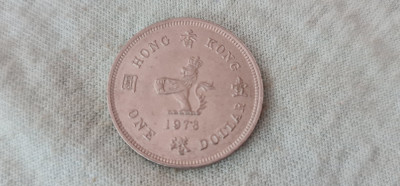 Hong King - One dollar 1978 foto