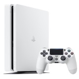 Consola Sony Playstation 4 Slim Alb Ps4 500gb + Controller Playstation 4, Second-Hand