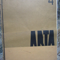 REVISTA ARTA NR 4 IUNIE -IULIE 1932