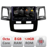 Navigatie Toyota Hilux 2008-2014 5960Pro-143 Android Octa Core Qualcomm 2K Qled 8+128 DTS DSP 360 4G Optical CarStore Technology