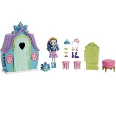 Set de joaca Enchantimals Patter Peacock si casuta