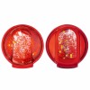 Husa Cheie Auto pentru Mini Cooper - 3 Butoane, Silicon, Rosu, 48402.04, Kwmobile