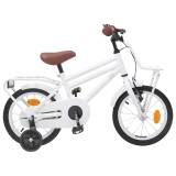 vidaXL Bicicletă pentru Copii 12 Inci pentru 2-4 ani Alb 42009271