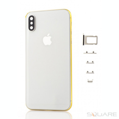 Capac Baterie iPhone X, White (KLS) foto