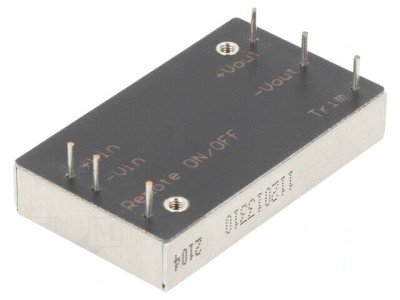 Convertor DC/DC 75W 18-75V la 5V 15000mA THT foto