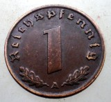 B.032 GERMANIA 1 REICHSPFENNIG 1937 A, Europa, Bronz