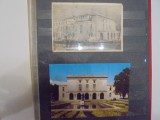 CONSTANTA - 2 VEDERI CU TEATRUL DE STAT - PRIMA ALB- NEGRU, R.P.R. CIRCULTA, TIMBRATA - A DOUA COLOR, R.S.R. NECIRCULATA - NUME ACTUAL OLEG DANOVSCHI