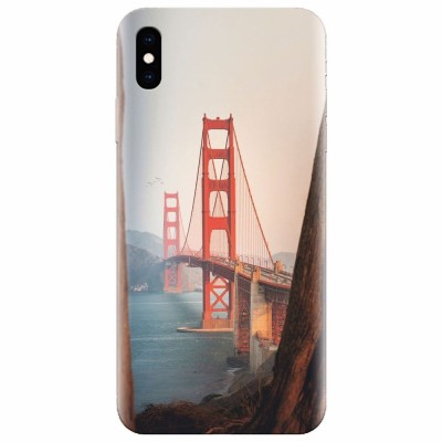 Husa silicon pentru Apple Iphone XS Max, Bridge foto